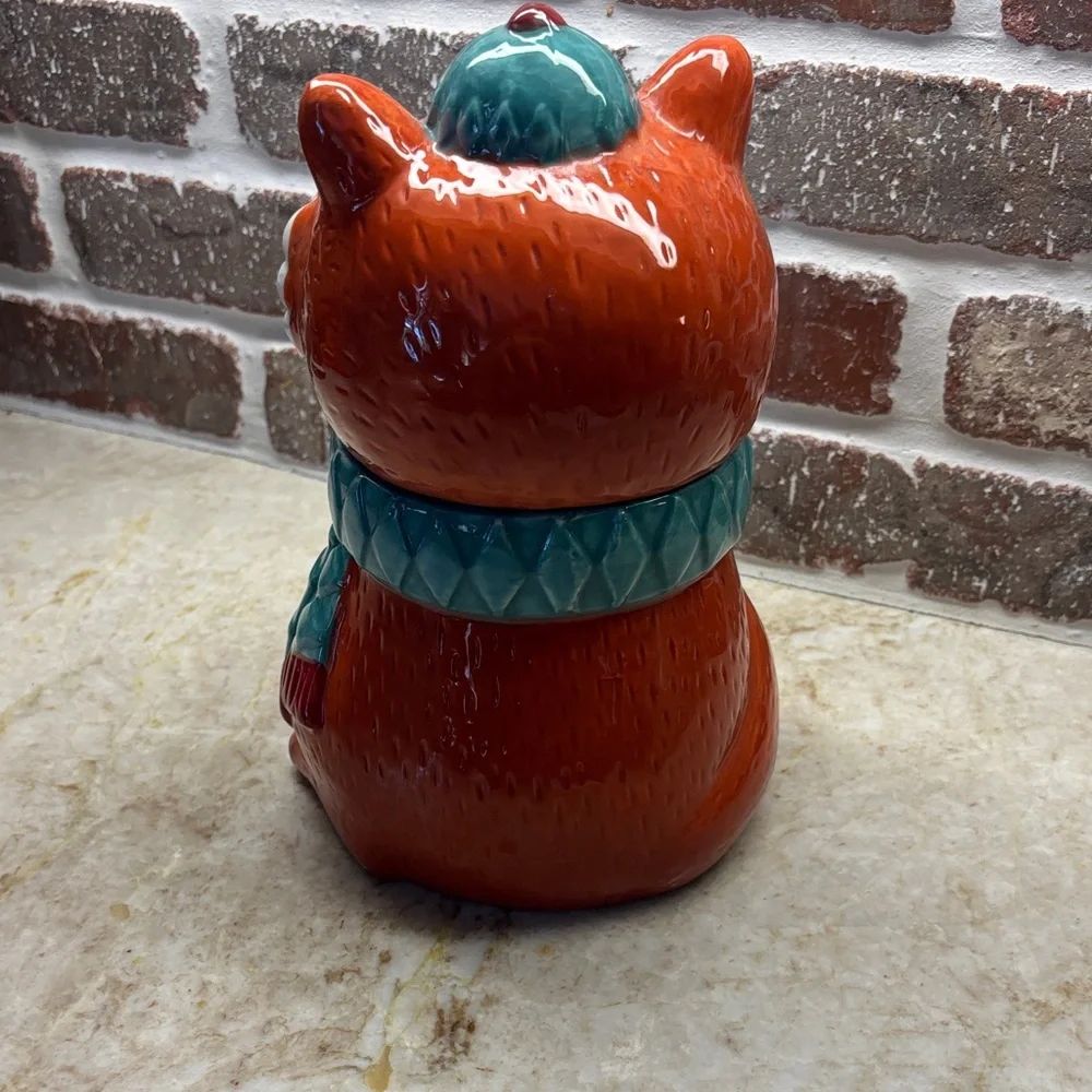 Sweetie Fox Ceramic Cookie Jar 🥰 - Picture 4 of 8